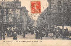 Lorient - Place Du Morbihan Un Jour De Marche à Lorient