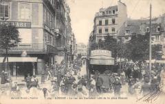 Lorient - La Rue Des Fontaines - Cote De La Place Bisson à Lorient