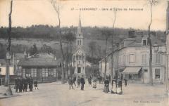 Vernonnet - Gare Et Eglise De Vernonnet à Vernon
