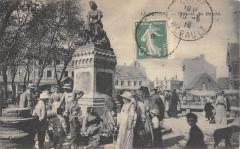 Le Treport - Un Coin Du Marche -
													80 Somme
												