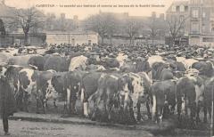 Carentan - Le Marche Aux Bestiaux Et Annexe Au Bureau De La Societe Gener -
													50 Manche
												