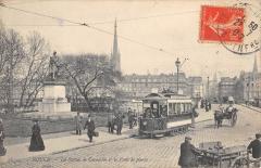 Rouen - La Statue De Corneille Et Le Pont De Pierre - Tramway -
																					76100 Rouen
																			