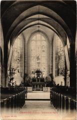 Champlost interieur de l'eglise à Champlost