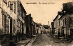 Villevallier Rue Nationale à Villevallier