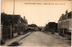 Villevallier entree du pays à Villevallier