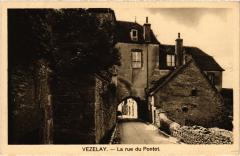 Vezelay Rue du Pontot