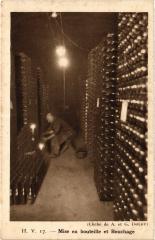 Mise en bouteille et Bouchage