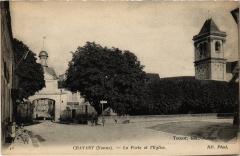 Cravant la porte et eglise