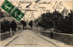 Cravant entree de ville