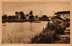 Cravant le canal et le pont