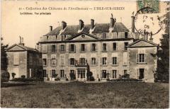 L'Isle sur Serein le chateau à L'Isle-sur-Serein