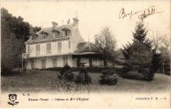 Dixmont Chateau de Mlle d'Eichthal -
																					89500 Dixmont
																			