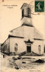 L'Isle sur Serein eglise à L'Isle-sur-Serein