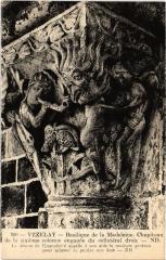 Vezelay Basilique de la Madeleine Chapiteau -
													89 Yonne
												