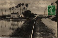 Courlon Barrage et Pont sur le Canal