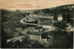 Chastellux vue prise des Remparts du chateau