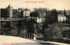 Chastellux le Chateau vue generale