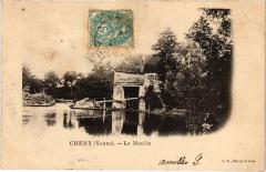 Cheny le moulin -
																					89400 Cheny
																			