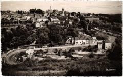 Avallon vue prise de la Morlande à Avallon