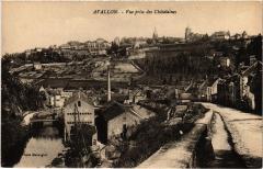 Avallon vue prise des Chatelaines à Avallon