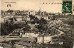 Avallon vue generale à Avallon