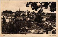 Avallon vue generale à Avallon