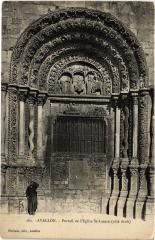 Avallon Portail de l'Eglise Saint-Lazare à Avallon
