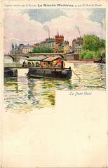 Paris Le Pont Neuf Litho