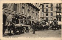 Paris Vécu Station d'Omnibus