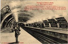 Voyage de Mimi a Paris Le Métro -
													75 Paris
												