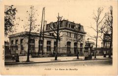Carte postale ancienne La Gare de Reuilly
                                                                     à Paris 12e
                                
