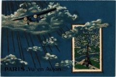Paris vue en avion