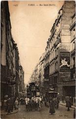 Paris 3e Rue Saint-Martin à Paris 3e