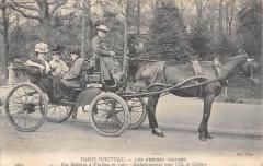 Paris Nouveau - Les Femmes Cocher - Une Replique A Watteau En 1907