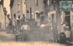 Chablis - En Vendanges - Le Pressoir Roulant à Chablis
