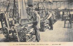 Roubaix - La Fabrication Du Tissus - Le Metier A Tisser à Roubaix