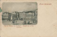 Vue du Château de Caint-Cloud à Saint-Cloud