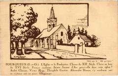 Fourqueux L'Eglise et le Presbytere France -
													78 Yvelines
												