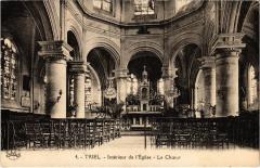 Triel Interieur de l'Eglise, Le Choeur France