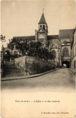 Triel L'Eglise et la Rue Galande France
