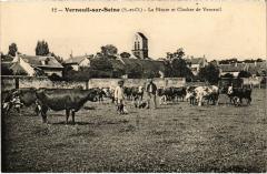 Verneuil s Seine La Pature et Clocher France