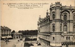 Saint-Germain en Laye Vue sur la facade Sud-Ouest France à Saint-Germain-en-Laye