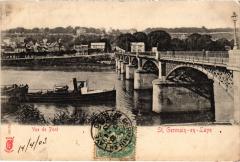 Saint-Germain en Laye Vue de Pont France -
																					78100 Saint-Germain-en-Laye
																			