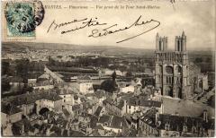 Mantes Vue prise de la Tour Saint-Maclou France