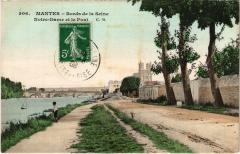 Mantes Notre-Dame et le Pont France