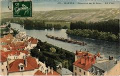 Mantes Panorama sur la Seine France