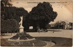 Saint-Germain en Laye L'Esplanade l'Amour et la Folie France à Saint-Germain-en-Laye