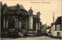 Houdan L'Abside de l'Eglise France à Houdan