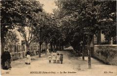 Houilles La Rue Schoelcher France à Houilles