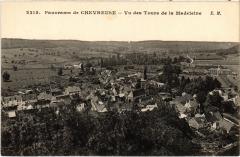 Chevreuse Vue des tours de la Madeleine France à Chevreuse